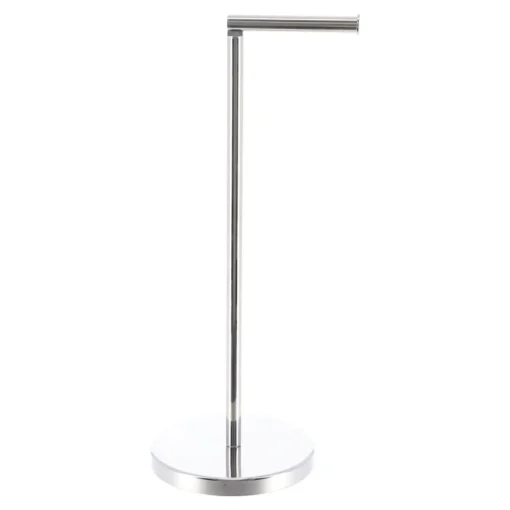Suporte porta rolos wc cromado em metal