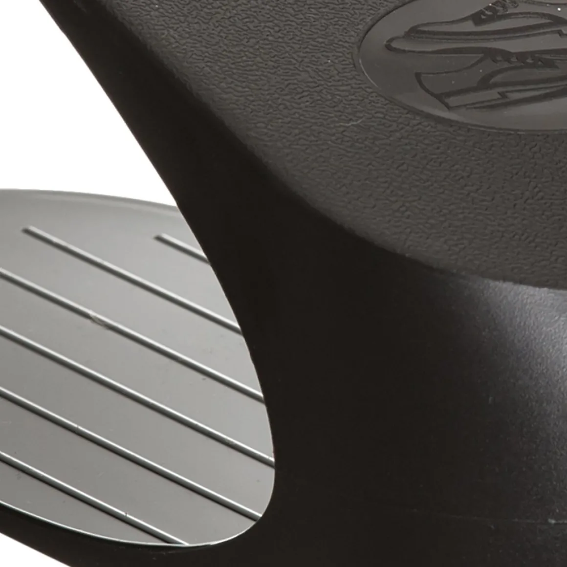 Suporte preto para sapatos