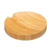 Suporte redondo para colher em bambu
