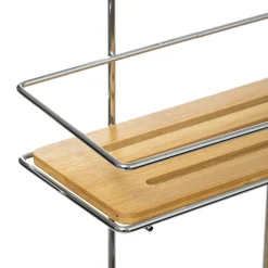 Suporte wc com 2 níveis bambu