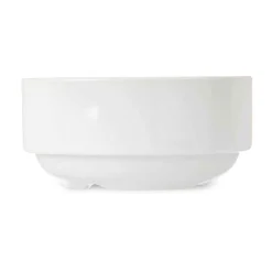 Taça branca de porcelana 42cl