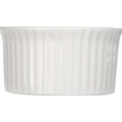 Taça de cerâmica branca