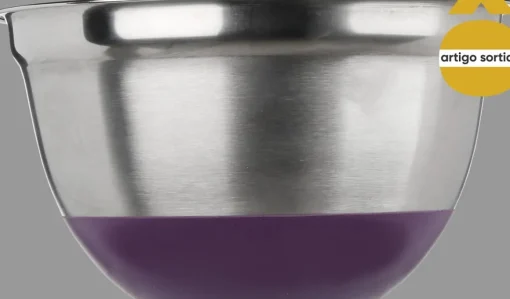 Taça misturadora antiderrapante 21cm