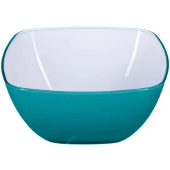 Taça quadrada azul 19cm