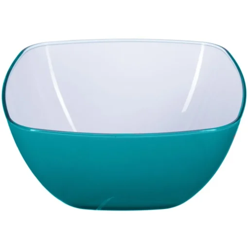 Taça quadrada azul 19cm