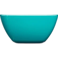 Taça quadrada azul 14cm