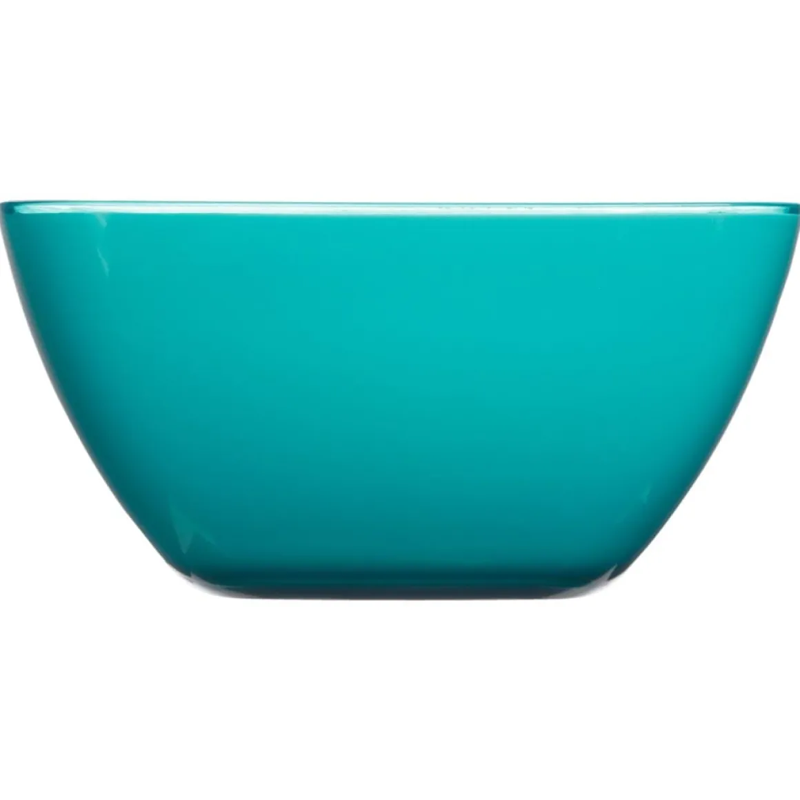 Taça quadrada azul 14cm