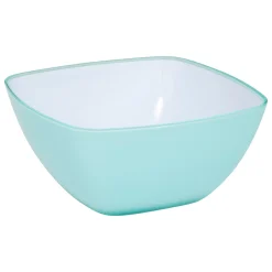 Taça quadrada azul 9x19cm