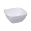 Taça quadrada branca 14cm