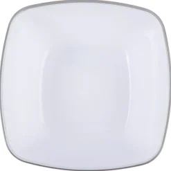 Taça quadrada cinza 14cm