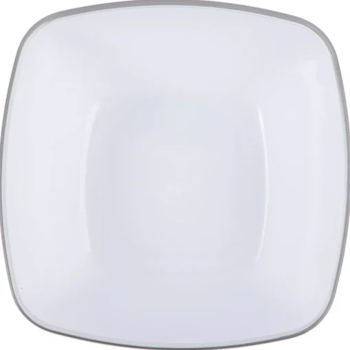 Taça quadrada cinza 14cm