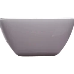 Taça quadrada cinza 19cm