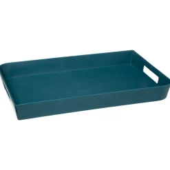 Tabuleiro de cozinha azul 30x45cm