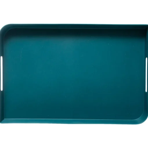 Tabuleiro de cozinha azul 30x45cm
