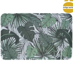 Tabuleiro de melamina decoração folhas