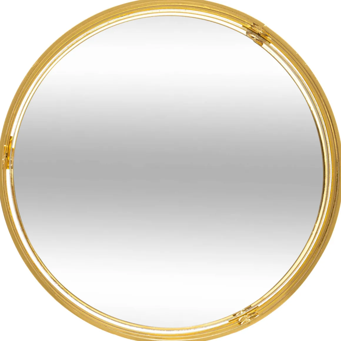 Tabuleiro espelhado dourado em metal FEEL 4x20cm