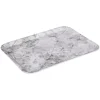 Tabuleiro melamina mármore branco 33x43cm