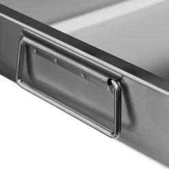 Tabuleiro para forno em inox com grelha 30x40cm
