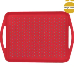 Tabuleiro para servir antiderrapante