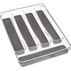 Tabuleiro para talheres com 5 divisórias