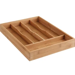 Tabuleiro para talheres em bambu