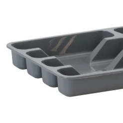 Tabuleiro para talheres EUROPA cinzento