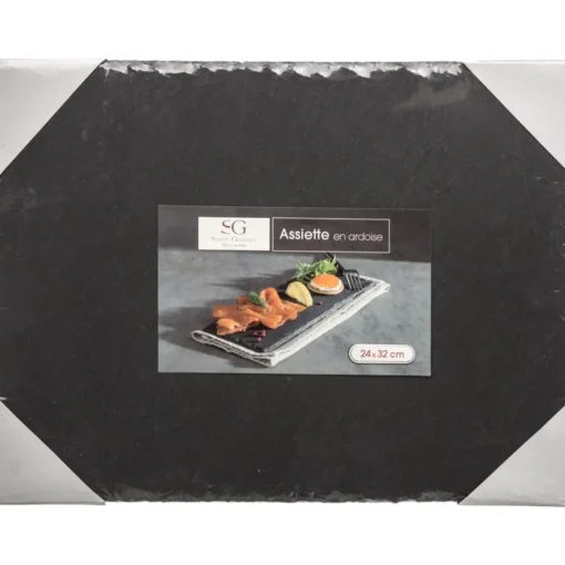 Tabuleiro rectangular ardósia 24x32cm