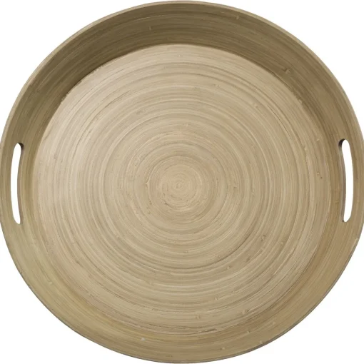 Tabuleiro redondo com 2 pegas 42cm