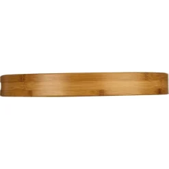 Tabuleiro redondo natural em bambu 40cm