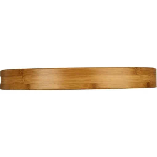 Tabuleiro redondo natural em bambu 40cm