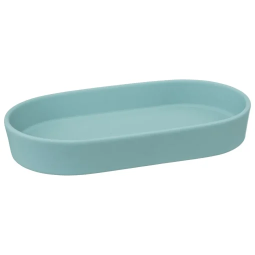 Tabuleiro wc COCON azul claro em cerâmica