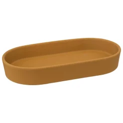 Tabuleiro wc COCON castanho em cerâmica