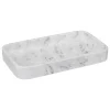 Tabuleiro wc LEA branco efeito mármore
