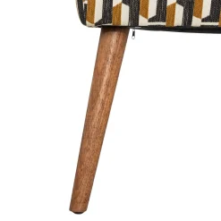 Tamborete CHIARA em tecido decorado
