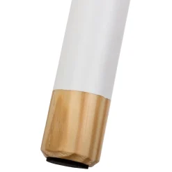 Tamborete DOUCEUR branco 26,5x24x24cm