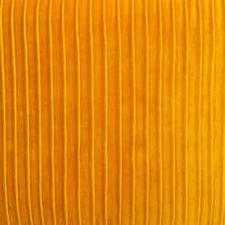 Tamborete SOLARO SLOW TIME ocre veludo