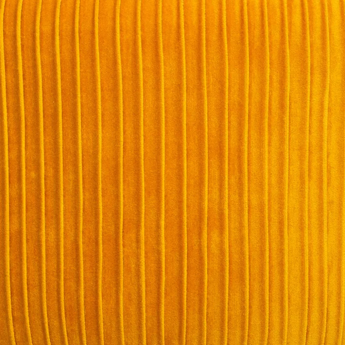 Tamborete SOLARO SLOW TIME ocre veludo