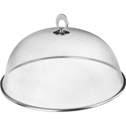 Tampa de proteção em rede de inox 30cm