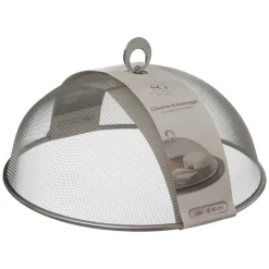 Tampa de proteção em rede de inox 30cm