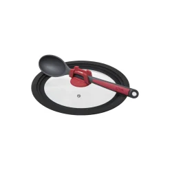 Tampa de vidro e silicone para caçarola