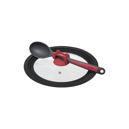Tampa de vidro e silicone para caçarola