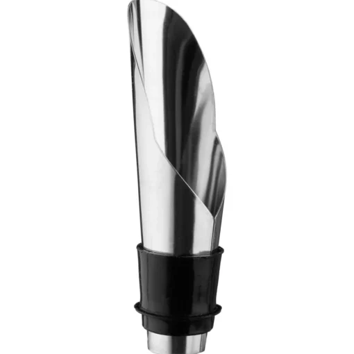 Tampa vertedora em aço inox para garrafa
