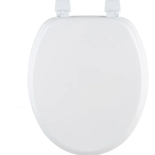 Tampa wc LUX branca em madeira