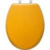 Tampa wc MODERN amarelo em madeira