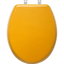 Tampa wc MODERN amarelo em madeira