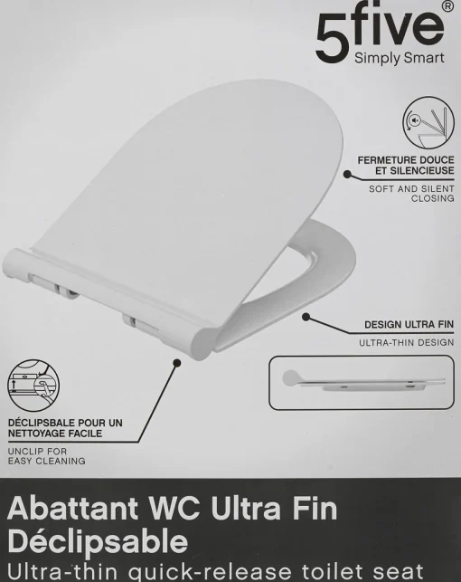 Tampa wc soft close branca