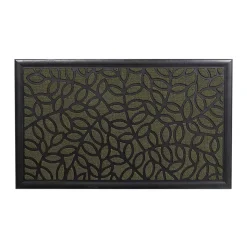 Tapete BRONX verde escuro e preto 45x75cm
