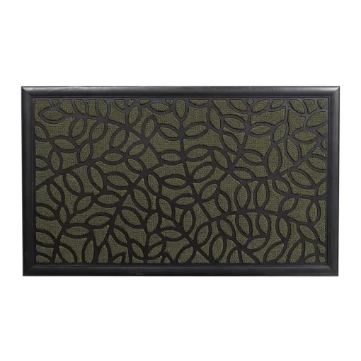 Tapete BRONX verde escuro e preto 45x75cm