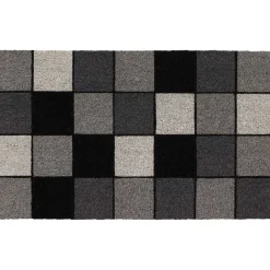 Tapete CARLOTTA cinza em pvc 45x75cm