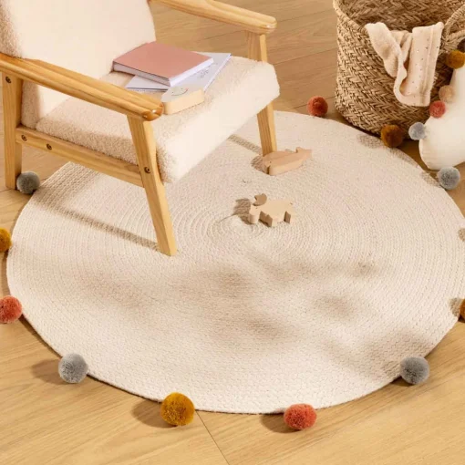 Tapete com pompons ARLEQUIM 90cm